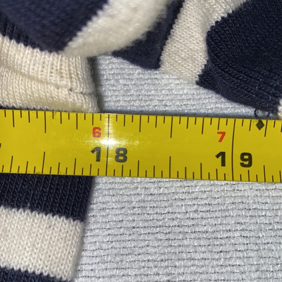 Gap women’s navy and cream striped short sleeve dress size small - Picture 5 of 7